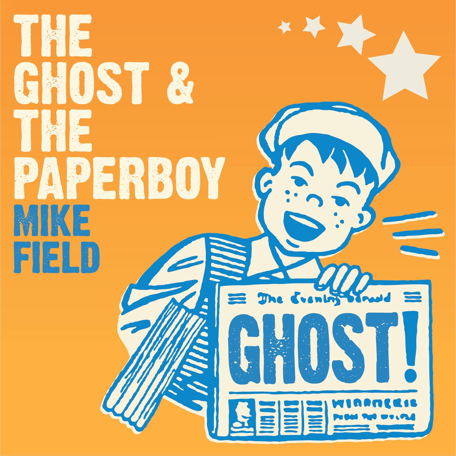 Mike Field, The Ghost And The Paperboy Album Artwork