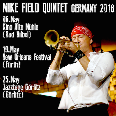 Award-winning jazz musician from Canada, Mike Field, performs in Germany this May