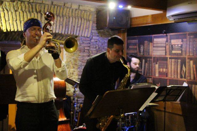 Mike Field Jazz at Gregory's in Rome - Band